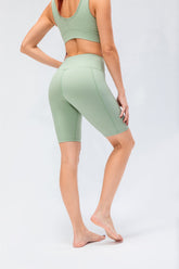 Bikershorts mit hoher Taille – Confident